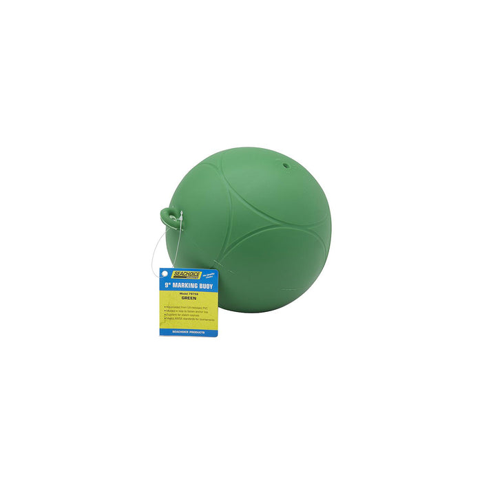 Seachoice DE95888S 79758 Slalom/Marking Buoy Green, 9" Dia.