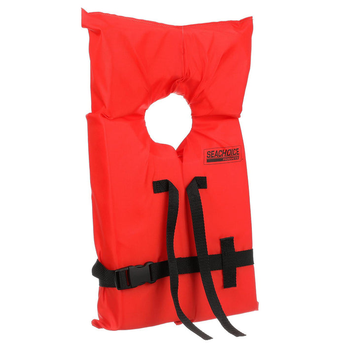 Seachoice EPE1120AK1O-85560 Type II Life Vest Youth, Orange