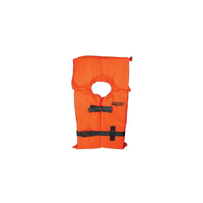 Seachoice EPE1120AK1O-85560 Type II Life Vest Youth, Orange