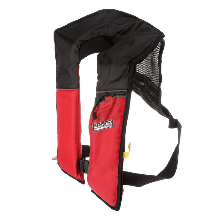 Seachoice 1212-RED/BLK-85830 Type V Inflatable PFD 33G Manual, Red/Black