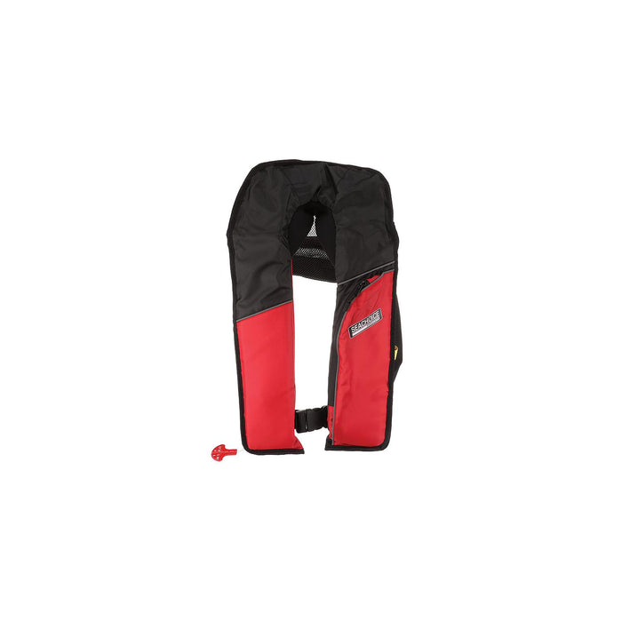 Seachoice 1212-RED/BLK-85830 Type V Inflatable PFD 33G Manual, Red/Black