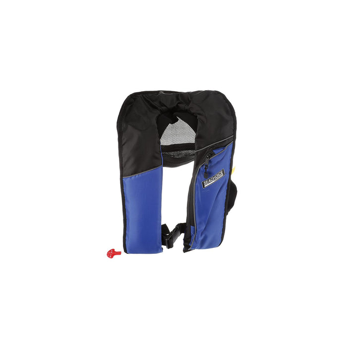 Seachoice 1214MA-BLUE/BLK-85840 Type V Inflatable PFD 33G Manual/Auto, Blue/Black