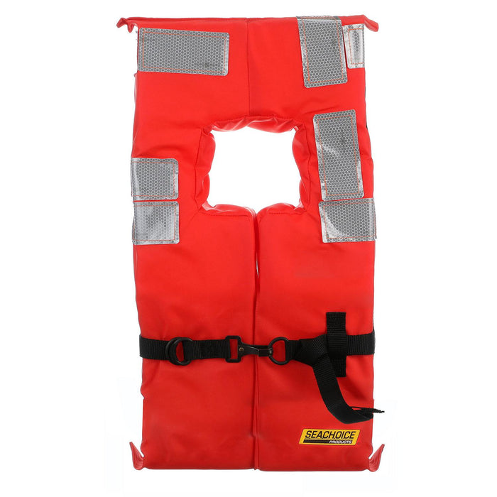 Seachoice 321RT-85910 Type I Commercial Offshore Vest w/ Solas Reflective Tape, Child