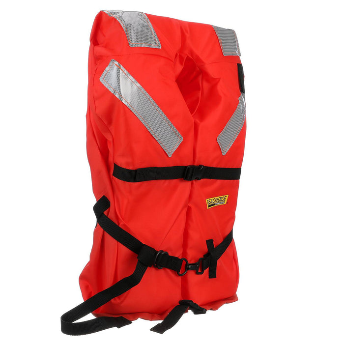 Seachoice 6000-85930-UNV Type I Offshore Jacket w/ Solas Reflective Tape, Adult