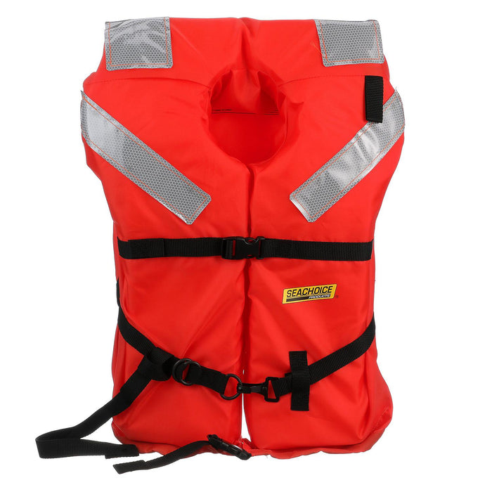 Seachoice 6000-85930-UNV Type I Offshore Jacket w/ Solas Reflective Tape, Adult