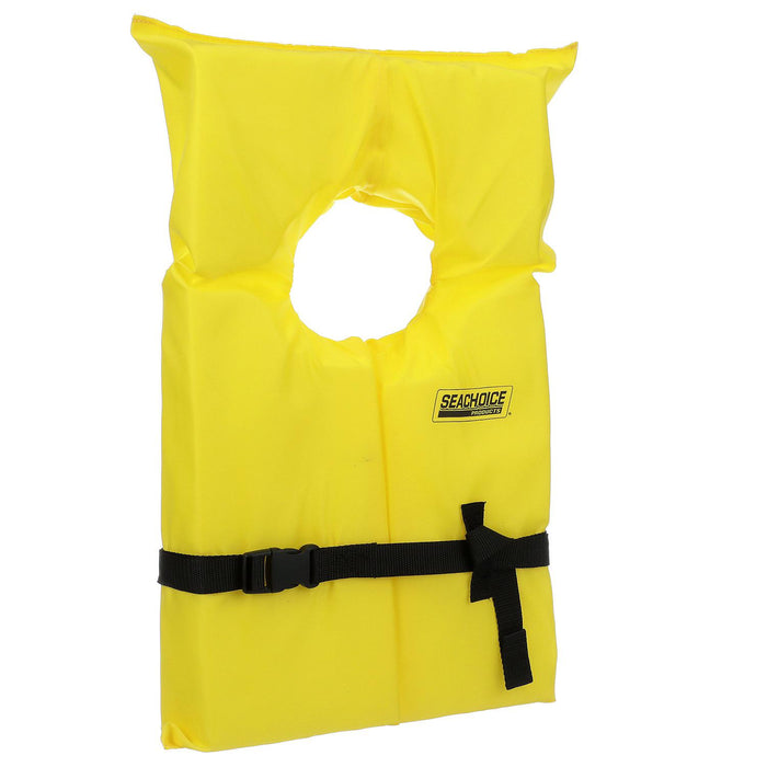Seachoice EPE1110AK1AUY-86020 Type II Life Vest Adult, Yellow