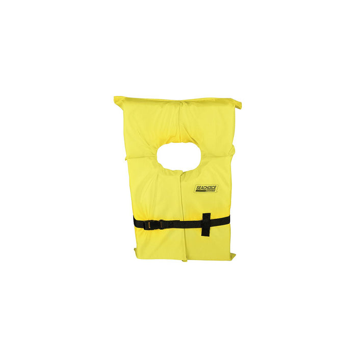 Seachoice EPE1110AK1AUY-86020 Type II Life Vest Adult, Yellow