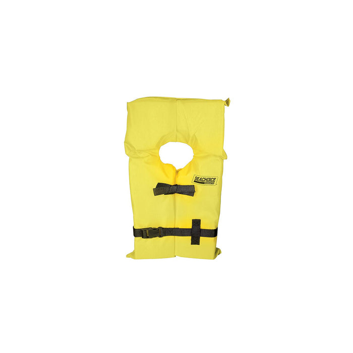 Seachoice EPE1110AK1AUY-86020 Type II Life Vest Adult, Yellow