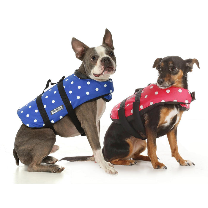 Seachoice Dog Life Vest Polka Dot
