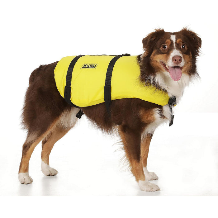 Seachoice DV-2XS-86300 Dog Life Vest Yellow, XXS