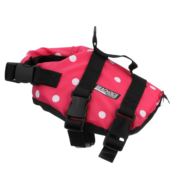 Seachoice Dog Life Vest Polka Dot