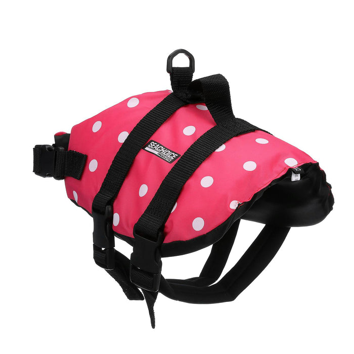Seachoice Dog Life Vest Polka Dot
