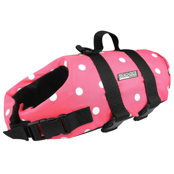 Seachoice Dog Life Vest Polka Dot