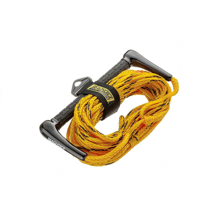 Seachoice 86651 Water Ski Tow Rope, 75', 12" Handle with Textured Rubber Grip