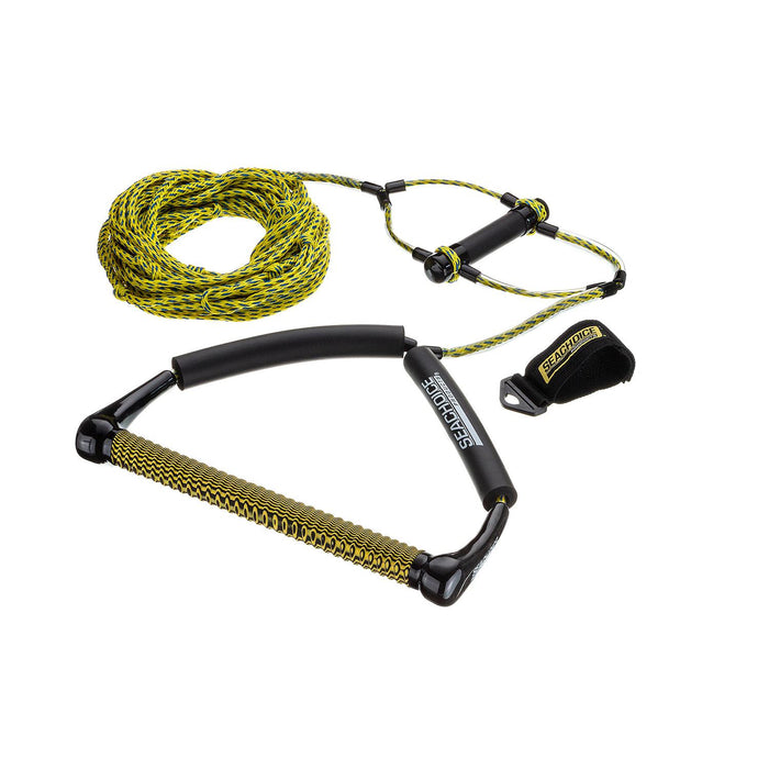Seachoice 86723 70' 4-Section Wakeboard Rope With Trick Handle