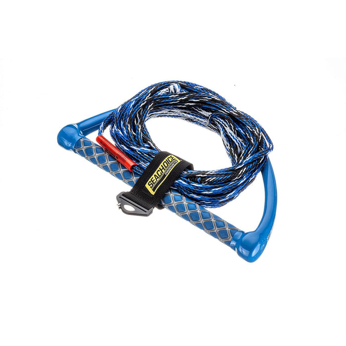 Seachoice 86724 3-Section Wakeboard Rope, 65', 15" Handle w/ Textured EVA Grip