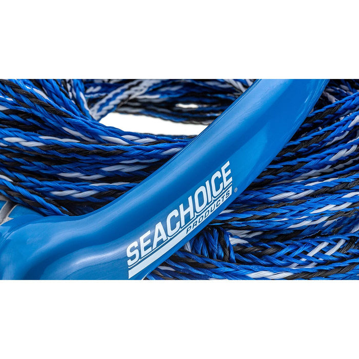 Seachoice 86724 3-Section Wakeboard Rope, 65', 15" Handle w/ Textured EVA Grip