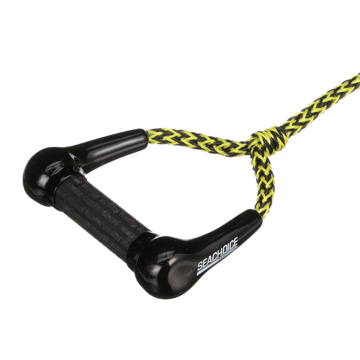 Seachoice 86729 Water Ski Rope, 75', Dual 5-1/2" Handles w/ Textured Rubber Grip