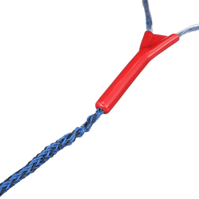 Seachoice 86733 3-Section Water Ski or Wakeboard Rope, 75', 13" Handle w/ Textured EVA Grip