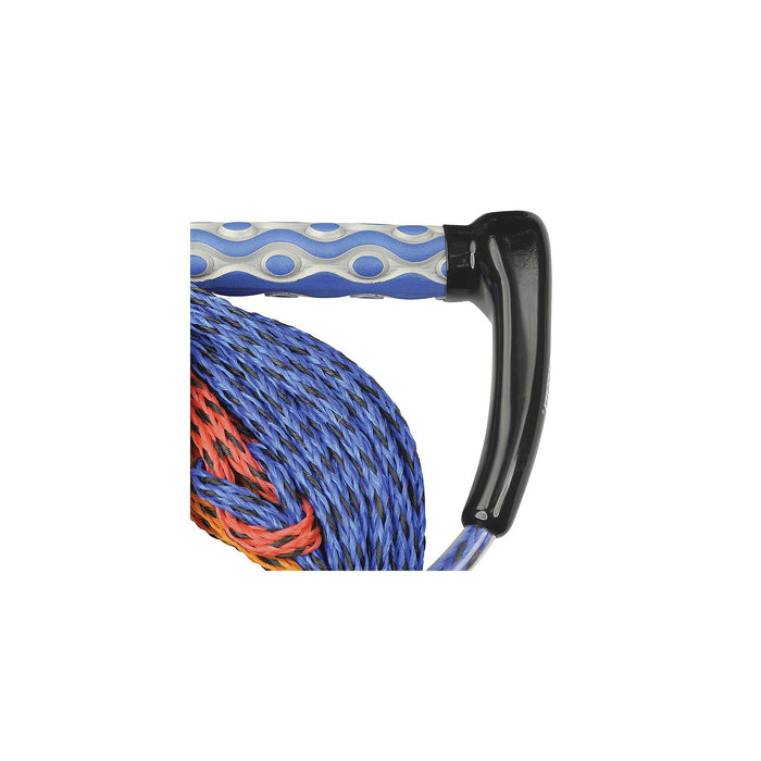 Seachoice 86733 3-Section Water Ski or Wakeboard Rope, 75', 13" Handle w/ Textured EVA Grip
