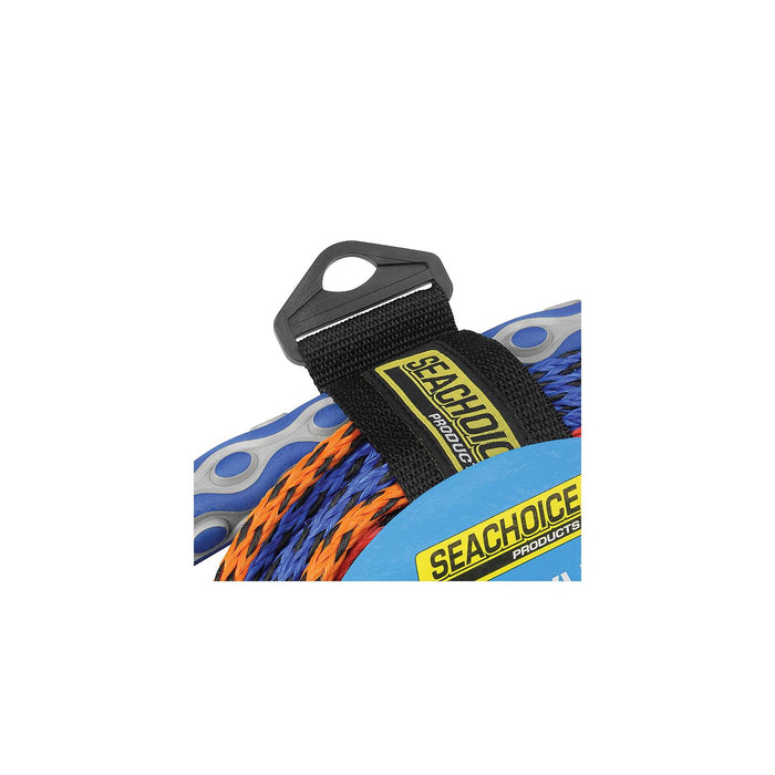 Seachoice 86733 3-Section Water Ski or Wakeboard Rope, 75', 13" Handle w/ Textured EVA Grip