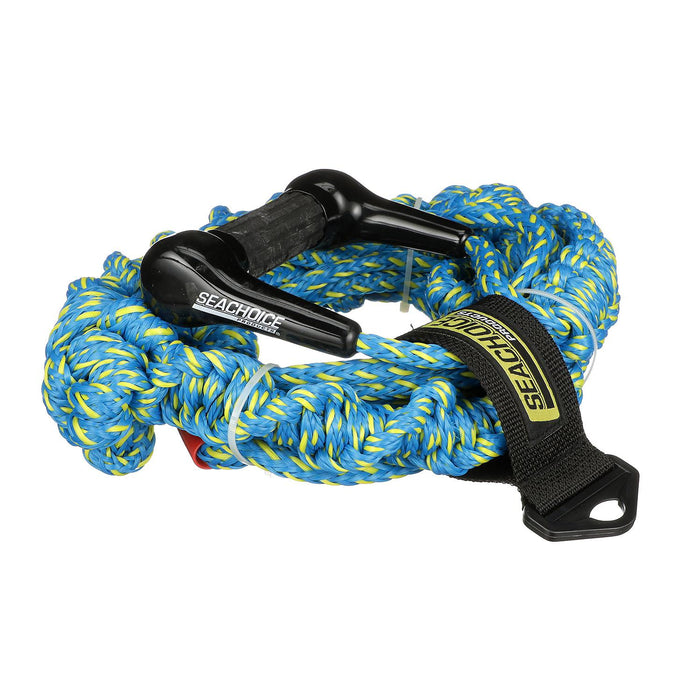 Seachoice 86764 3-Section Wakesurfing Rope, 16', 5-1/2" Handle w/ Textured Rubber Grip