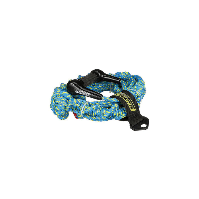 Seachoice 86764 3-Section Wakesurfing Rope, 16', 5-1/2" Handle w/ Textured Rubber Grip