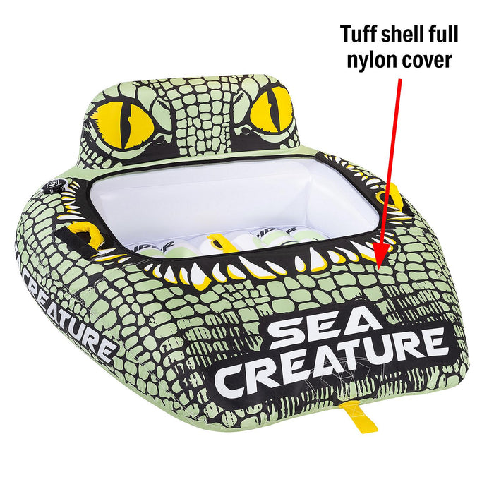 Seachoice 50-86903 Sea-Creature Open Top Tube, 1-2 Riders, 2/case