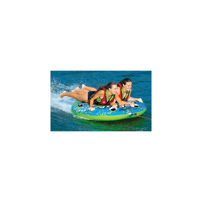 Seachoice 21-1100 86923 Sea-Manta Deck Tube w/Tow Rope, 1-2 Rider