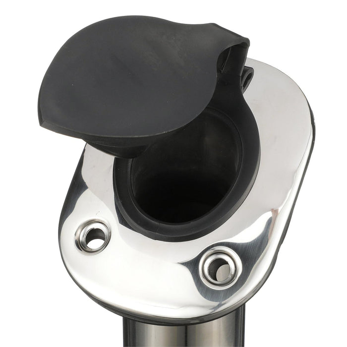 Seachoice 89121 Stainless Steel 30 Degree Rod Holder With Cap