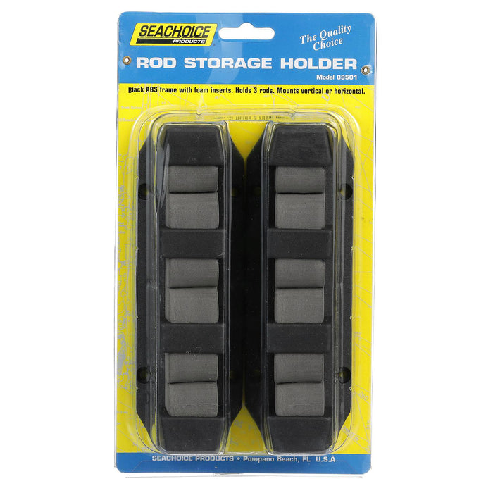 Seachoice 50-89501 Rod Storage Holders 3 Rod (Sold As Pair)