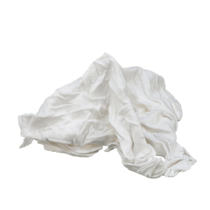Seachoice 7402-SS05-SC 90006 Recycled White Knits Wiping Cloths, 4-lb. Box