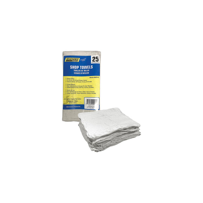 Seachoice S-90013 Shop Towels, 25-ct. Bag