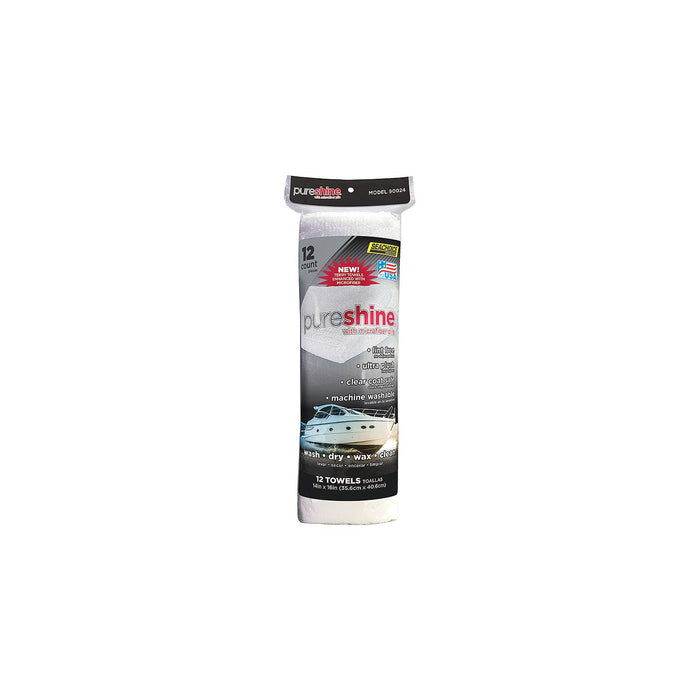 Seachoice PS-90024-12SC Terry Towels Enhanced With Microfiber, 12-ct. Bag