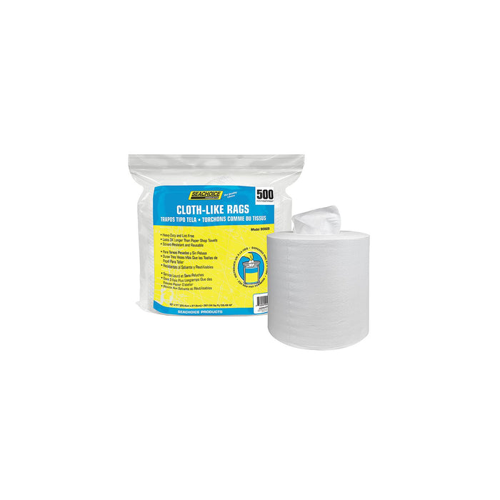 Seachoice NW-90029-500SC Cloth-Like Rags, 500-ct. Box