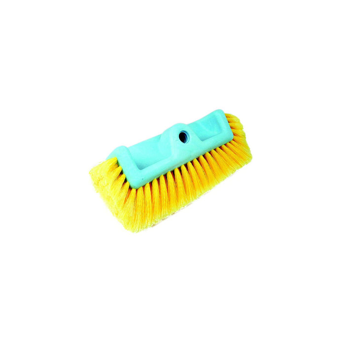Seachoice DST01-YS 90474 Brush with Side Bristle, Size: 10", Soft (Yellow Poly)