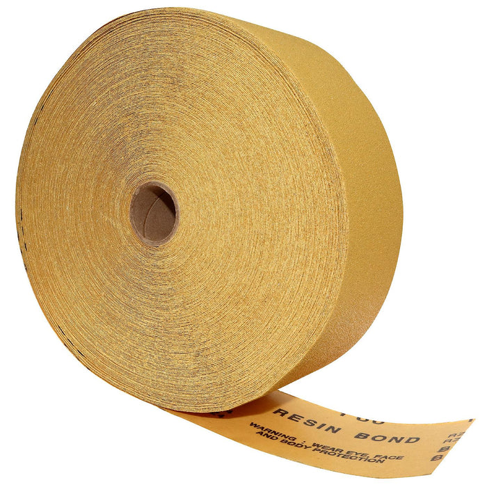 Seachoice 91921 Open Coat Aluminum Oxide PSA "C" Weight Sheet Roll P320, 2-3/4" x 45 yd