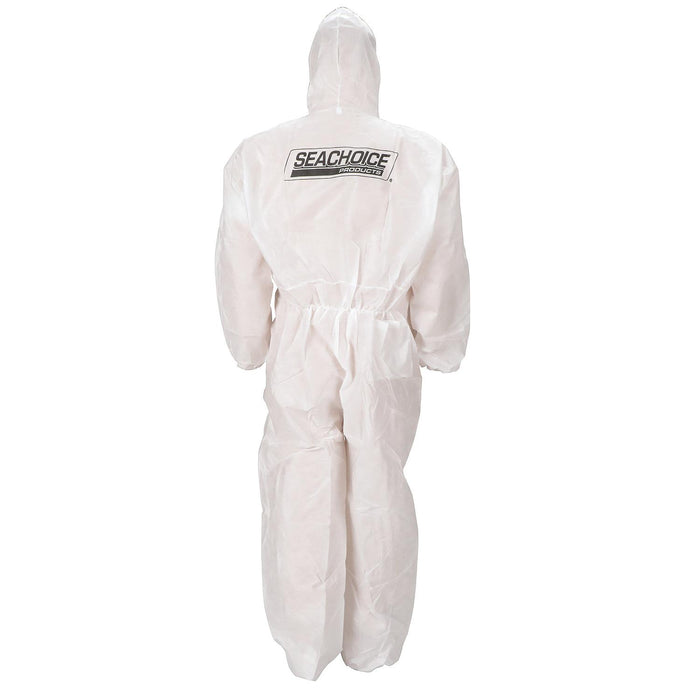 Seachoice 93151 SMS Breathable Disposable Paint Suit With Hood