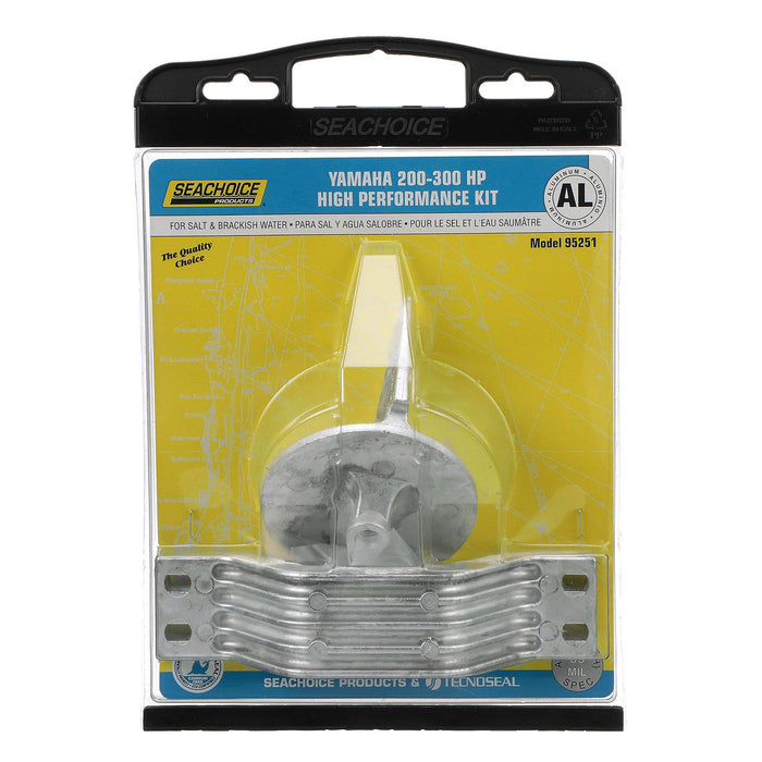 Seachoice 50-95251 Aluminum Anode Kit For Yamaha 200-300 HP