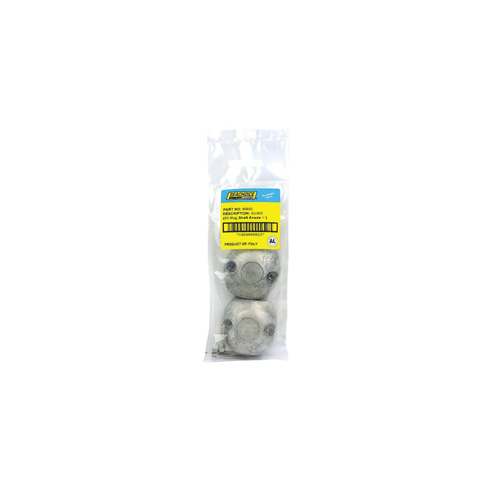 Seachoice 95637 Streamlined Shaft Anode w/Allen Screw, Aluminum, Model X9, Size 2"