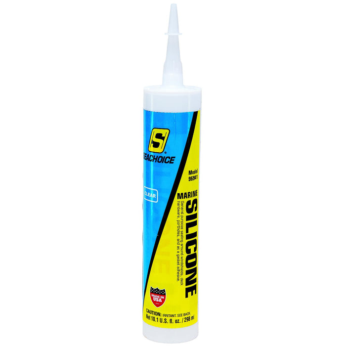 Seachoice 50-96941 Silicone Sealant Clear 10.1oz.