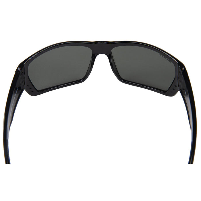 Seachoice YP120409000000 98802 "Reef Rider" Polarized Sunglasses, Frame: Shiny Black, Lens: Grey