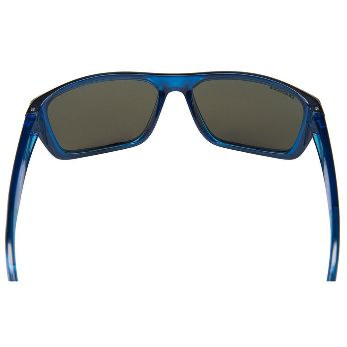 Seachoice YP120212000000 Navigator Polarized Sunglasses, Shiny Black/Black Backspray Frame, Blue Mirror Lens