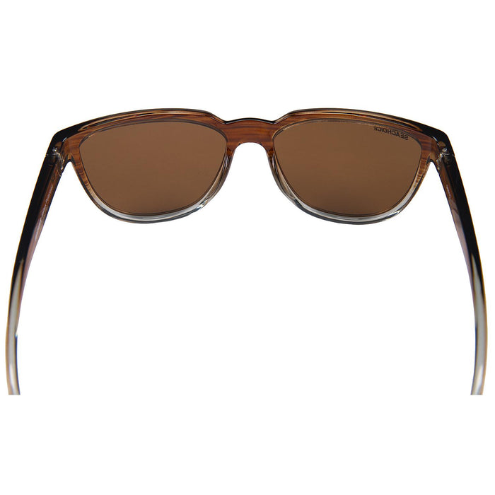 Seachoice YP120796000000 98815 "Reflex" Polarized Sunglasses, Frame: Shiny Woodgrain, Lens: Brown