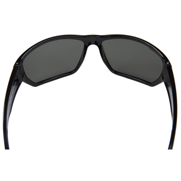 Seachoice YP120481000000 98828 "Rapids" Polarized Sunglasses, Frame: Shiny Black, Lens: Grey