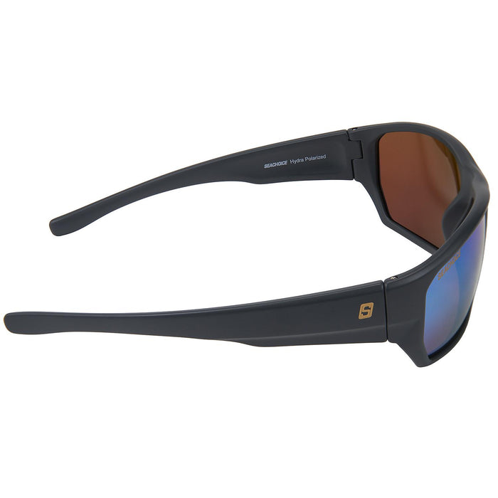 Seachoice YP120481001000 Hydra Floating Polarized Sunglasses, Matte Grey Frame, Green Mirror Lens