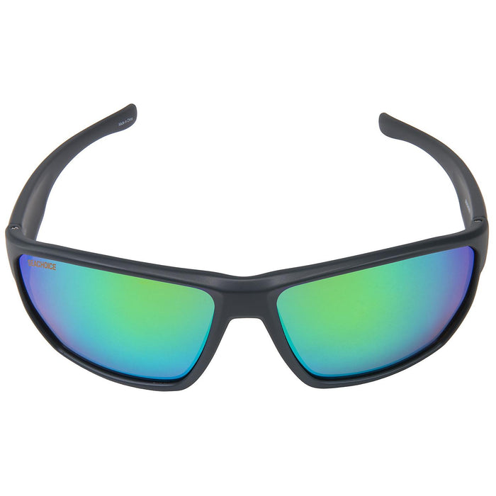 Seachoice YP120481001000 Hydra Floating Polarized Sunglasses, Matte Grey Frame, Green Mirror Lens