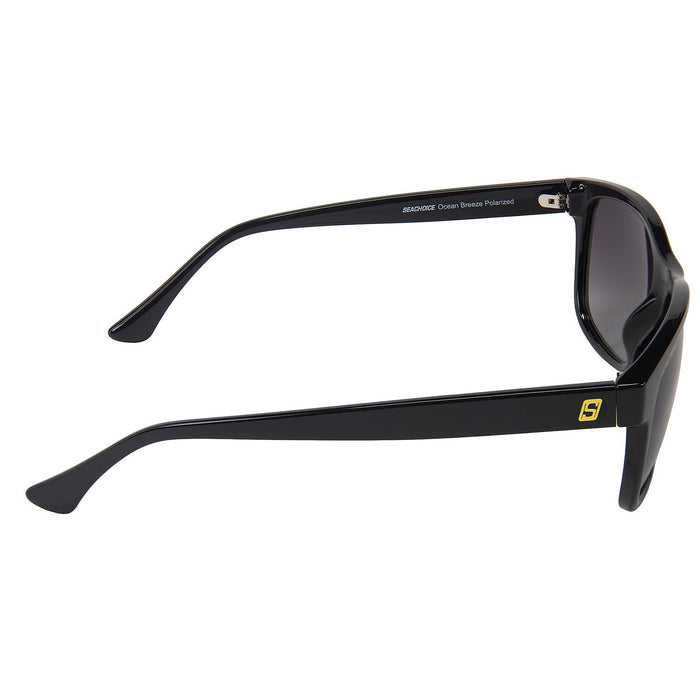 Seachoice YP120073000000 Sunglasses, "Oceanbreeze" Polarized Ladies', Shiny Black Frame, Smoke Gradient Lens