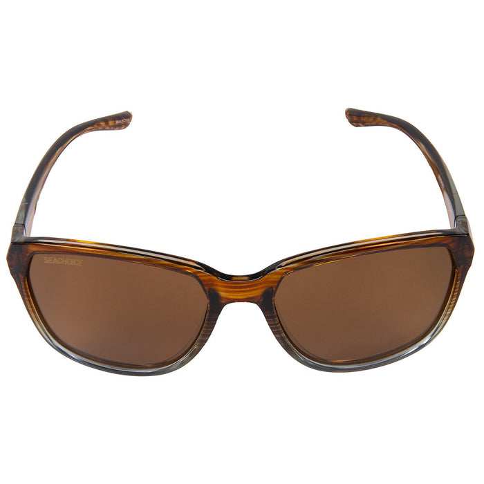 Seachoice YP120466000000 98834 "Mermaid" Polarized Ladies' Sunglasses, Frame: Sandstone Blue Fade, Lens: Amber