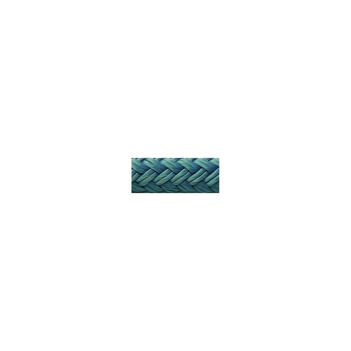 Seachoice Double-Braid Nylon Dock Line w/ Eye Splice, Pre-Shrunk, Heat Stabilized, 1/2 In. X 25 Ft., Blue